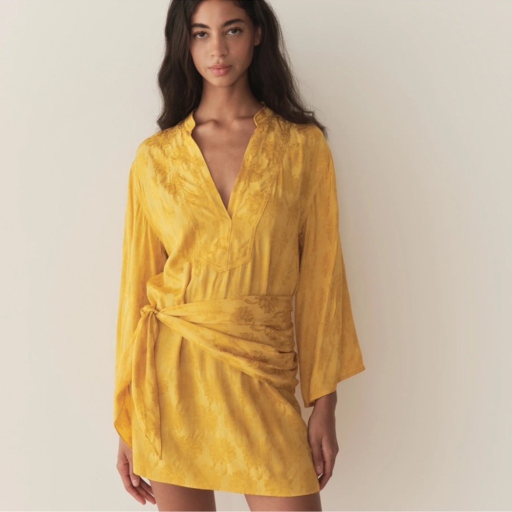Doen Yellow Tunic Dress